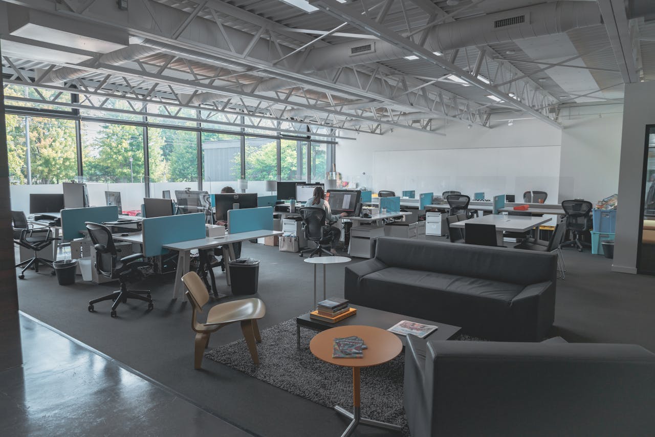 Commercial office space repaint